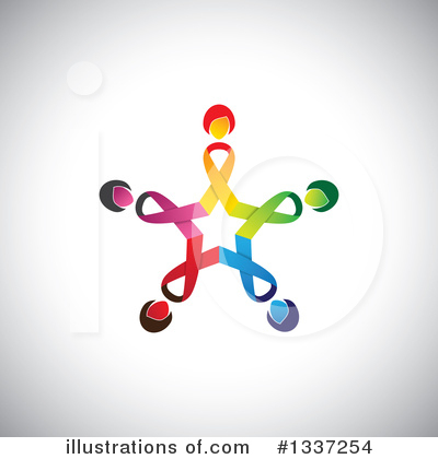 Royalty-Free (RF) Awareness Ribbon Clipart Illustration by ColorMagic - Stock Sample #1337254