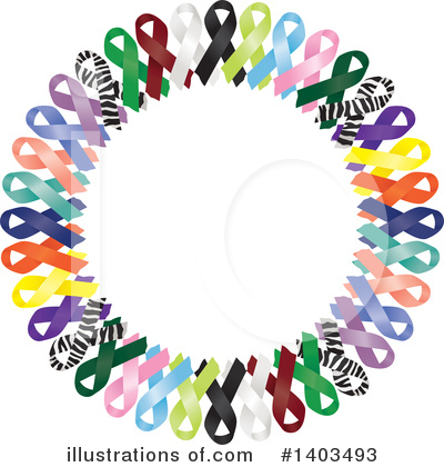 Awareness Ribbons Clipart #1403493 by inkgraphics