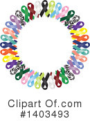 Awareness Ribbon Clipart #1403493 by inkgraphics