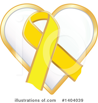 Royalty-Free (RF) Awareness Ribbon Clipart Illustration by inkgraphics - Stock Sample #1404039