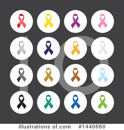 Royalty-Free (RF) Awareness Ribbon Clipart Illustration by ColorMagic - Stock Sample #1440660