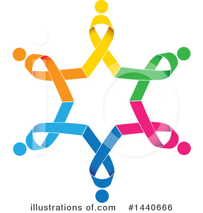 Royalty-Free (RF) Awareness Ribbon Clipart Illustration by ColorMagic - Stock Sample #1440666