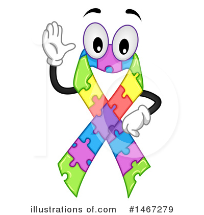 Royalty-Free (RF) Awareness Ribbon Clipart Illustration by BNP Design Studio - Stock Sample #1467279