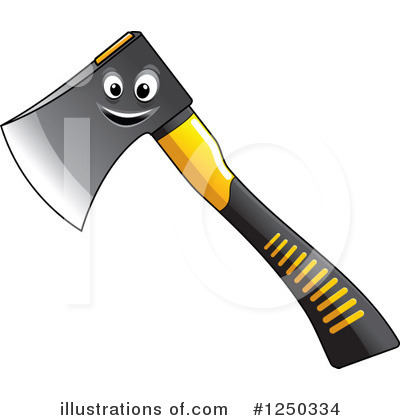 Royalty-Free (RF) Axe Clipart Illustration by Vector Tradition SM - Stock Sample #1250334