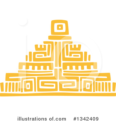 Royalty-Free (RF) Aztec Clipart Illustration by Vector Tradition SM - Stock Sample #1342409