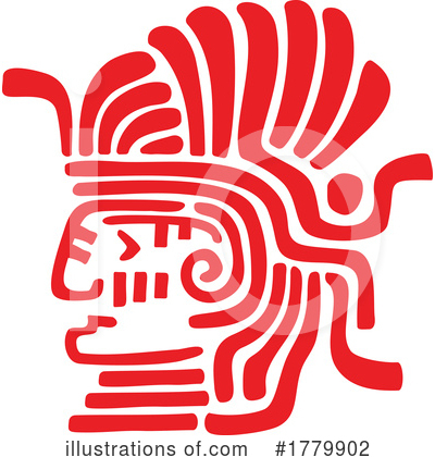 Royalty-Free (RF) Aztec Clipart Illustration by Vector Tradition SM - Stock Sample #1779902