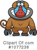 Baboon Clipart #1077238 by Cory Thoman