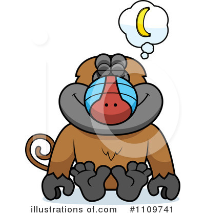 Baboon Clipart #1109741 by Cory Thoman