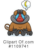 Baboon Clipart #1109741 by Cory Thoman
