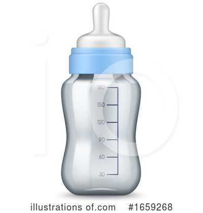Royalty-Free (RF) Baby Bottle Clipart Illustration by Vector Tradition SM - Stock Sample #1659268