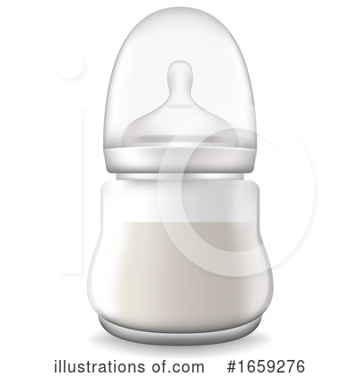 Baby Bottle Clipart #1659276 by Vector Tradition SM