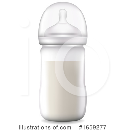 Baby Bottle Clipart #1659277 by Vector Tradition SM