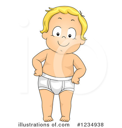 Royalty-Free (RF) Baby Boy Clipart Illustration by BNP Design Studio - Stock Sample #1234938