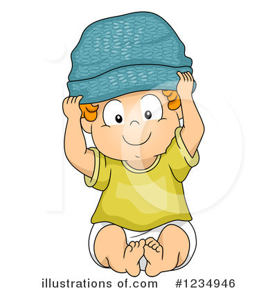 Baby Boy Clipart #1234946 by BNP Design Studio