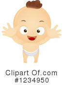 Baby Boy Clipart #1234950 by BNP Design Studio