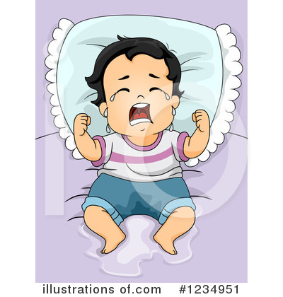 Royalty-Free (RF) Baby Boy Clipart Illustration by BNP Design Studio - Stock Sample #1234951