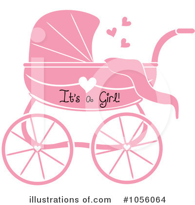 Its A Girl Clipart #1056064 by Pams Clipart
