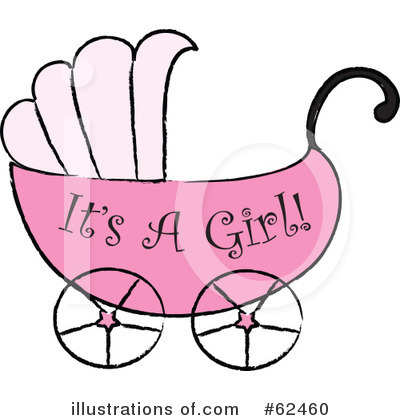 Baby Shower Free Clip  on Baby Carriage Clipart  62460 By Rogue Design And Image   Royalty Free