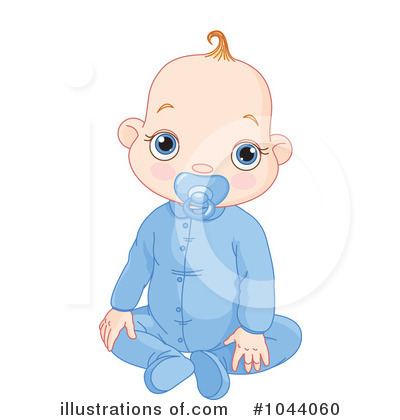 Royalty-Free (RF) Baby Clipart Illustration by Pushkin - Stock Sample #1044060