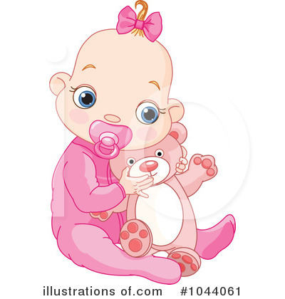 Baby Girl Clipart #1044061 by Pushkin