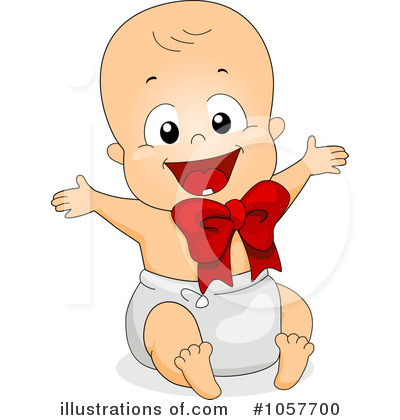 Royalty-Free (RF) Baby Clipart Illustration by BNP Design Studio - Stock Sample #1057700