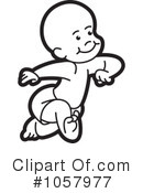 Baby Clipart #1057977 by Lal Perera