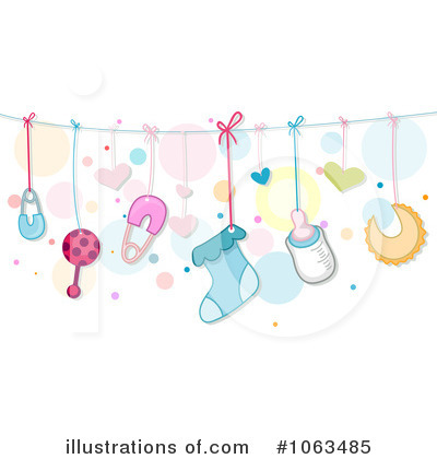 Royalty-Free (RF) Baby Clipart Illustration by BNP Design Studio - Stock Sample #1063485