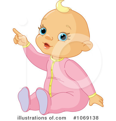 Royalty-Free (RF) Baby Clipart Illustration by Pushkin - Stock Sample #1069138