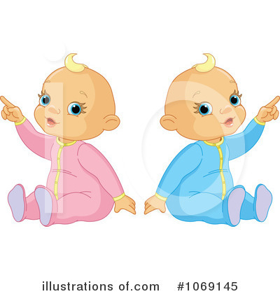 Royalty-Free (RF) Baby Clipart Illustration by Pushkin - Stock Sample #1069145