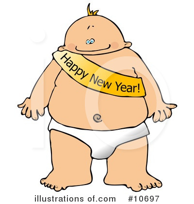 New Year Baby Clipart #10697 by djart