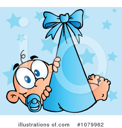Royalty-Free (RF) Baby Clipart Illustration by Hit Toon - Stock Sample #1079962