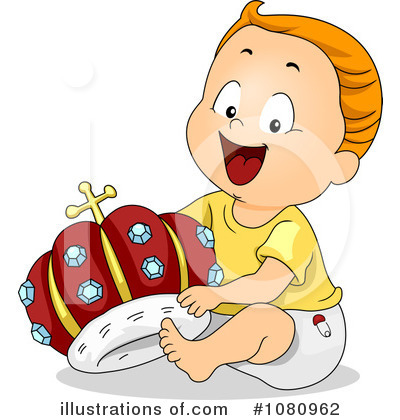 Royalty-Free (RF) Baby Clipart Illustration by BNP Design Studio - Stock Sample #1080962