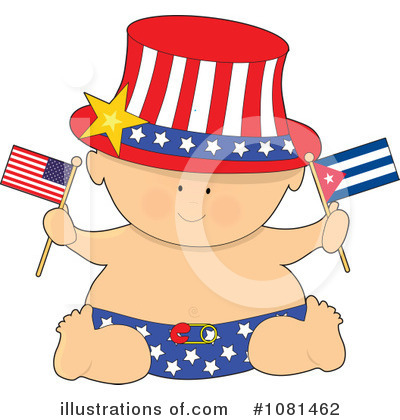 Independence Day Clipart #1081462 by Maria Bell