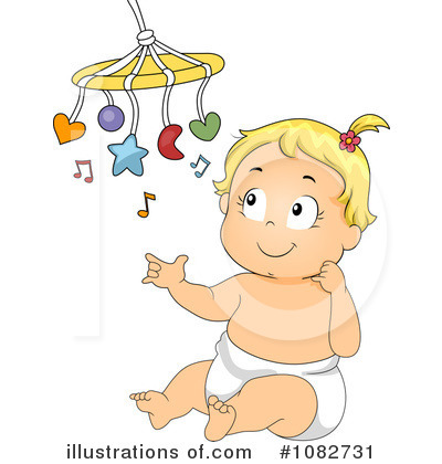 Royalty-Free (RF) Baby Clipart Illustration by BNP Design Studio - Stock Sample #1082731