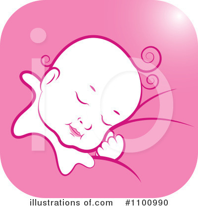 Royalty-Free (RF) Baby Clipart Illustration by Lal Perera - Stock Sample #1100990