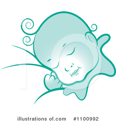 Royalty-Free (RF) Baby Clipart Illustration by Lal Perera - Stock Sample #1100992