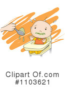 Baby Clipart #1103621 by David Rey