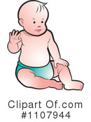 Baby Clipart #1107944 by Lal Perera