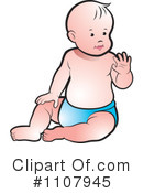 Baby Clipart #1107945 by Lal Perera