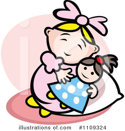 Royalty-Free (RF) Baby Clipart Illustration by Vector Tradition SM - Stock Sample #1109324