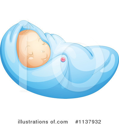 Royalty-Free (RF) Baby Clipart Illustration by Graphics RF - Stock Sample #1137932