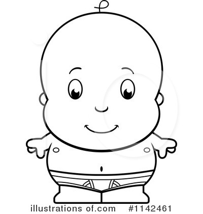 Royalty-Free (RF) Baby Clipart Illustration by Cory Thoman - Stock Sample #1142461