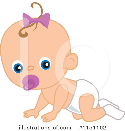 Baby Clipart #1151102 by peachidesigns