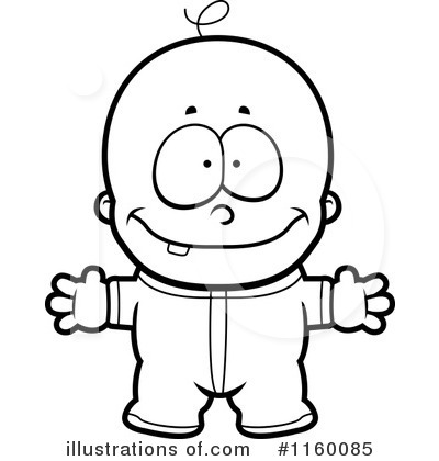 Royalty-Free (RF) Baby Clipart Illustration by Cory Thoman - Stock Sample #1160085
