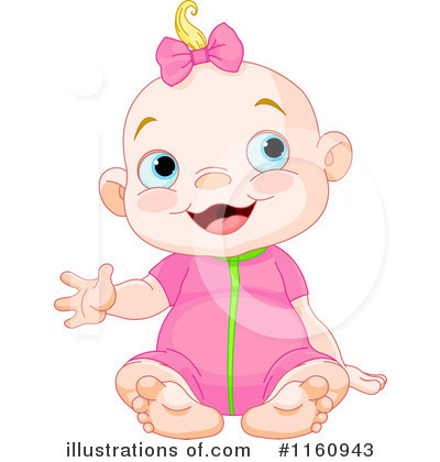 Royalty-Free (RF) Baby Clipart Illustration by Pushkin - Stock Sample #1160943