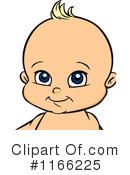 Baby Clipart #1166225 by Cartoon Solutions