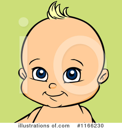 Royalty-Free (RF) Baby Clipart Illustration by Cartoon Solutions - Stock Sample #1166230