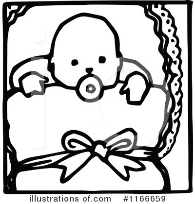 Royalty-Free (RF) Baby Clipart Illustration by Prawny Vintage - Stock Sample #1166659