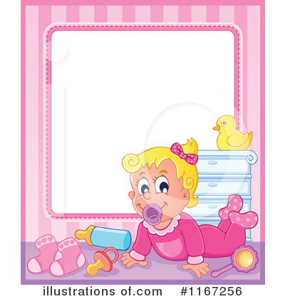 Royalty-Free (RF) Baby Clipart Illustration by visekart - Stock Sample #1167256