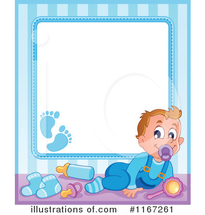 Royalty-Free (RF) Baby Clipart Illustration by visekart - Stock Sample #1167261